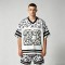 Leopard Digital Print Mesh T-Shirt | Breathable Polyester Mesh | Oversized Streetwear | OEM Streetwear