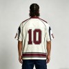 DTG Print Embroidered Custom Jersey Tee | Breathable Mesh | Oversized Fit | Custom Streetwear Manufacturer