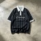 Jersey Stripe Screen Printing Polo T-Shirt |100% Polyester | Daily Wear | Custom Streetwear Manufacturer