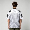 Custom Digital Print Mesh Star Jersey T-Shirt | Breathable Mesh Fabric | Casual Streetwear | OEM Streetwear