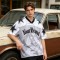 Custom Digital Print Mesh Star Jersey T-Shirt | Breathable Mesh Fabric | Casual Streetwear | OEM Streetwear