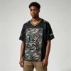 Digital Print and Embroidered Camo 13 Rainbow Jersey T-Shirt | Breathable Polyester | OEM Streetwear