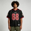 Digital Print and Embroidered Mesh Sporty Jersey | Embroidery Patch | 100% Polyester | OEM Streetwear