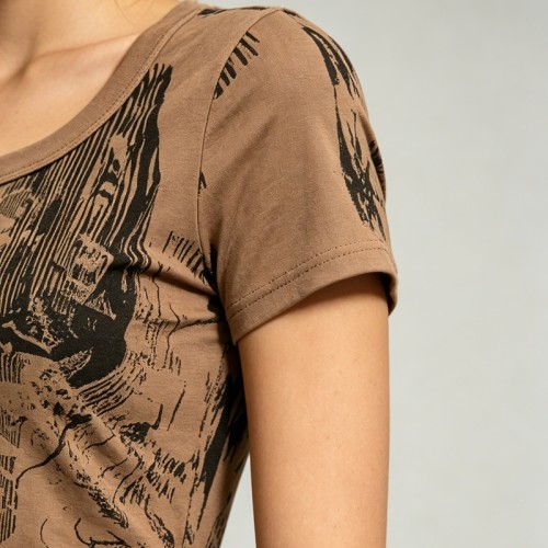 DTG Print Cropped Baby Tee | Slim Fit Graphic Top | Cotton Spandex Blend | Y2K Streetwear Casual | Custom Streetwear Manufacturer