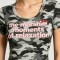 Camo Crop Top with Screen Print | Slim Fit | Polyester Blend | Custom Streetwear Manufacturer