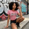 DTG Print Washed Vintage Crop T-Shirt with Rivet | 100% Cotton | Y2K Style | Custom Streetwear Manufacturer