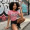 DTG Print Washed Vintage Crop T-Shirt with Rivet | 100% Cotton | Y2K Style | Custom Streetwear Manufacturer