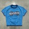 DTG Print Washed Vintage Crop T-Shirt with Rivet | 100% Cotton | Y2K Style | Custom Streetwear Manufacturer