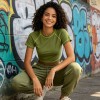 Raglan Stitch Crop Top | Cotton Blend | Casual Wear | Custom Streetwear Manufacturer