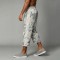 Realtree Camo Capri pants | Three-Stripes, Elastic Waist | Cotton Blend | Custom Streetwear Manufacturer