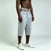 Embroidered Double Waist Capri pants | Cotton Blend | Streetwear Manufacturer