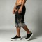 Spray Dye and Towel Embroidery Capri pants | Cotton Blend | Casual Streetwear | OEM Streetwear