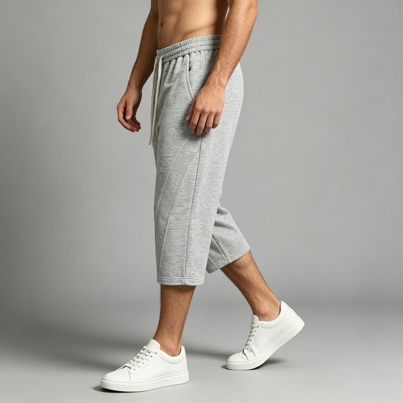 Heavyweight French Terry Capri pants