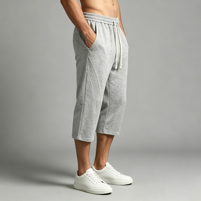 Heavyweight French Terry Capri pants