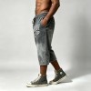 Washed Embroidered Capri Pants with Rivet | 100% Cotton | Casual Streetwear | Custom Clothing Manufacturer