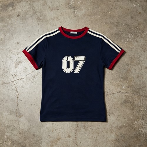 Women's Screen Print 07 Soccer T-Shirt | Cotton Blend | Casual Sport | Streetwear Manufacturer
