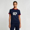 Women's Screen Print 07 Soccer T-Shirt | Cotton Blend | Casual Sport | Streetwear Manufacturer