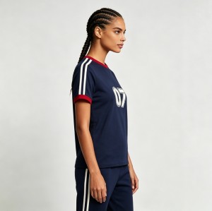 Women's Screen Print 07 Soccer T-Shirt | Cotton Blend | Casual Sport | Streetwear Manufacturer