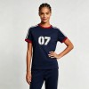 Women's Screen Print 07 Soccer T-Shirt | Cotton Blend | Casual Sport | Streetwear Manufacturer