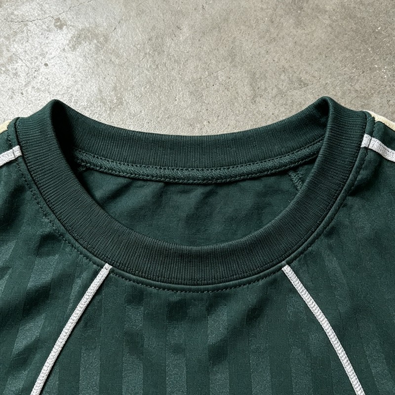 Women's Screen Print Cropped Soccer Jersey Tee