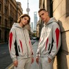 Zip-Up Color Block Hoodie | Heavyweight Cotton | Casual Streetwear | Custom Streetwear Manufacturer