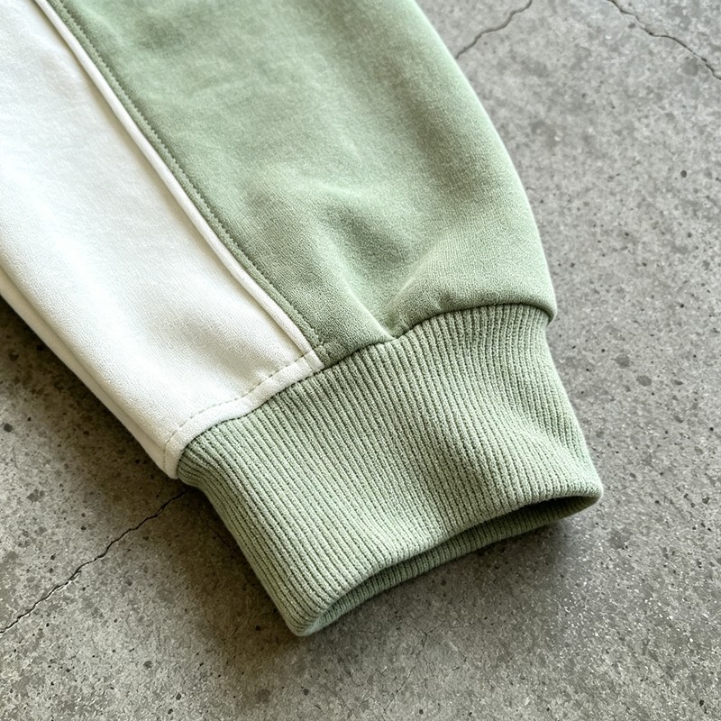 Paneled Zip-Up Hoodie