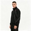 Zip-Up Tech Fleece Hoodies | Reflective Stripe and Mesh Detail | Cotton-Blend | Custom Streetwear