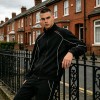 Zip-Up Tech Fleece Hoodies | Reflective Stripe and Mesh Detail | Cotton-Blend | Custom Streetwear