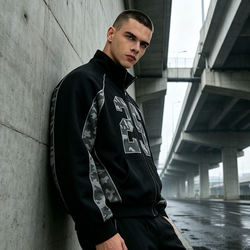 Camo 25 Graphic Full-Zip Hoodies