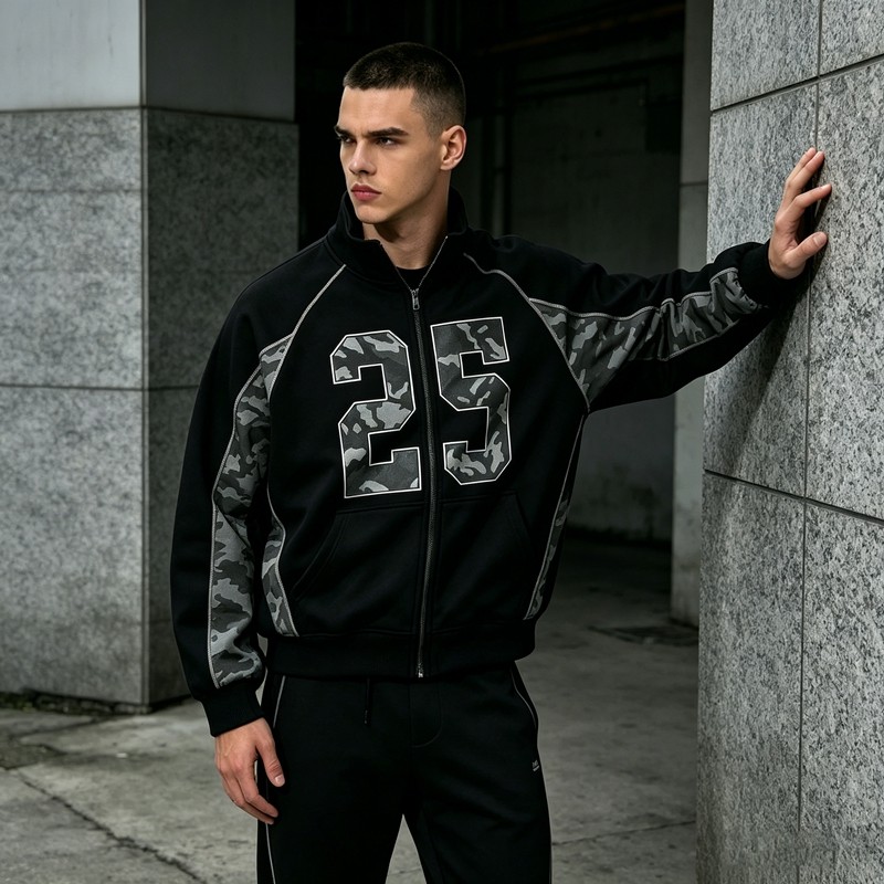 Camo 25 Graphic Full-Zip Hoodies