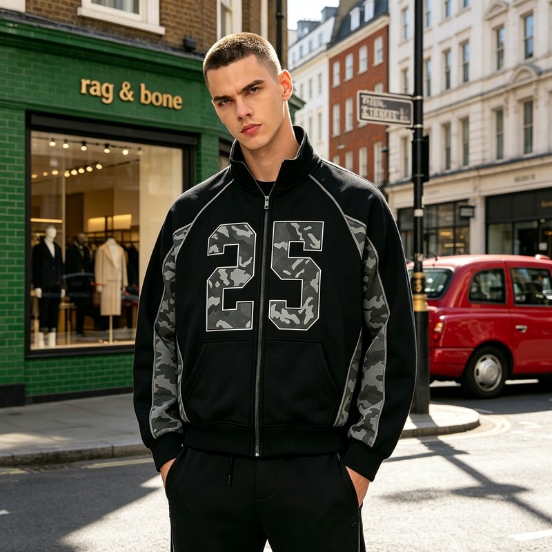 Camo 25 Graphic Full-Zip Hoodies