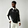 Screen Print Color Block Button Up Shirt | Nylon Woven Long Sleeve | Daily Street Casual Wear | OEM Streetwear