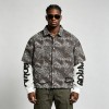 DTG Print and Embroidered Patch Leopard Zebra Shirt | 100% Cotton | Street Daily Wear | OEM Streetwear