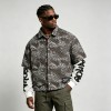 DTG Print and Embroidered Patch Leopard Zebra Shirt | 100% Cotton | Street Daily Wear | OEM Streetwear