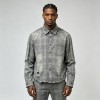 Distressed Ripped Raw Edge Plaid Cropped Shirt |100% Cotton Plaid Woven | Custom Streetwear Manufacturer