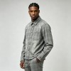 Distressed Ripped Raw Edge Plaid Cropped Shirt |100% Cotton Plaid Woven | Custom Streetwear Manufacturer