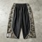 Men's Camouflage Applique Capri Pants | Resistant Elastic Waist Drawstring | Clothing Manufacturer