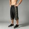 Men's Camouflage Applique Capri Pants | Resistant Elastic Waist Drawstring | Clothing Manufacturer