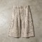 Leopard Cargo Wide Capri Pants | Elastic Drawstring Waist | Street Daily Casual Wear | Custom Streetwear