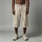 Leopard Cargo Wide Capri Pants | Elastic Drawstring Waist | Street Daily Casual Wear | Custom Streetwear