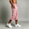 Pearl Beaded Decor Wide Leg Cropped Pants | Elastic Waist With Pockets | Daily Casual Streetwear | OEM Streetwear