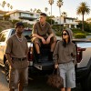 Brown Spray Dye Raw Edge Cargo Capri Pants | Water Resistant Twill Fabric | Loose Fit Multi Pocket | OEM Streetwear