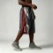 Heat Transfer Print Embroidery Patch Capri Pants | Elastic Drawstring Waist | Hip Hop Streetwear | Custom Streetwear