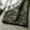 Heat Transfer Printed Camo Panel Cropped Capri Pants | 100% Quick Dry Polyester Breathable | Streetwear Manufacturer
