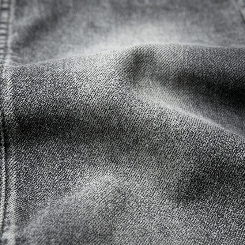 Spray Dye DTG Print Acid Washed Cargo Capri Jeans