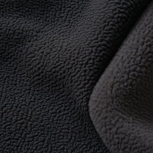 Oversized Black Streetwear Hoodie for Men - Heavyweight Cotton Fleece Custom Hoodie
