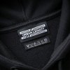 Oversized Black Streetwear Hoodie for Men - Heavyweight Cotton Fleece Custom Hoodie