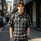 Short Sleeve Plaid Shirt | Loose Boxy Fit | Daily Street Casual Wear | OEM Streetwear