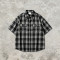 Short Sleeve Plaid Shirt | Loose Boxy Fit | Daily Street Casual Wear | OEM Streetwear