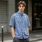 Gingham Plaid Woven Short Sleeve Shirt | Relaxed Oversized Fit | Daily Casual Street Outfit | OEM Streetwear